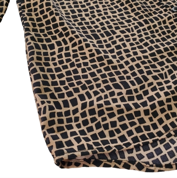 Elementz Button Down Blouse Sz M Petite - Picture 12 of 12
